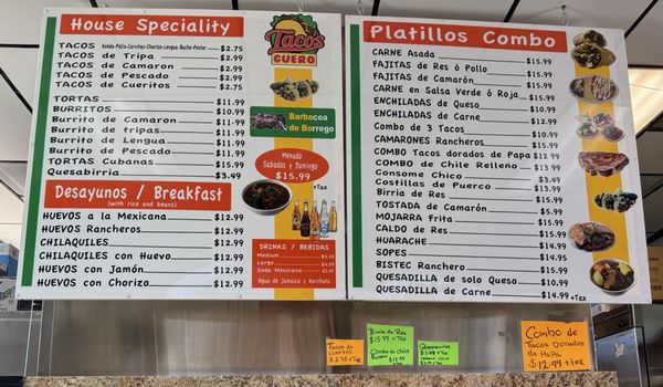 Menu photo 1 Tacos Guero Palmdale, CA Menu photo 1 Tacos Guero Palmdale, CA