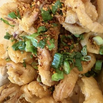 Mama Lu's Dumpling House - 66. Salt and Pepper Squid - Dim Sum Near Me - Tustin, California Mama Lu's Dumpling House - 66. Salt and Pepper Squid - Dim Sum Near Me - Tustin, California
