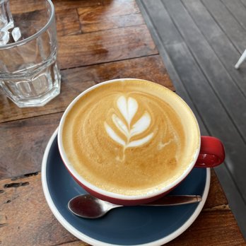 Inside Cafe - Latte. - Coffee & Tea Near Me - San Miguel de Allende, GUA