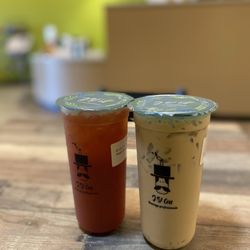 JY Tea - Peach Strawberry Fruit Tea