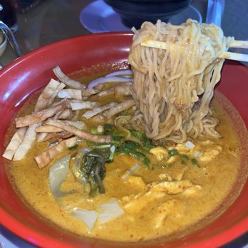 Elephant Thai Cuisine - Kao Soi- chicken curry egg noodle soup - Thai Near Me - Vallejo, California