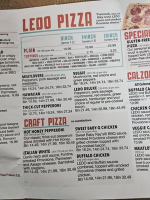 Menu photo 5 Ledo Pizza New York, NY