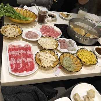 Happy Lamb Hot Pot - Took another pic of the same person's table - Mongolian Near Me - Toronto, Ontario Happy Lamb Hot Pot - Took another pic of the same person's table - Mongolian Near Me - Toronto, Ontario