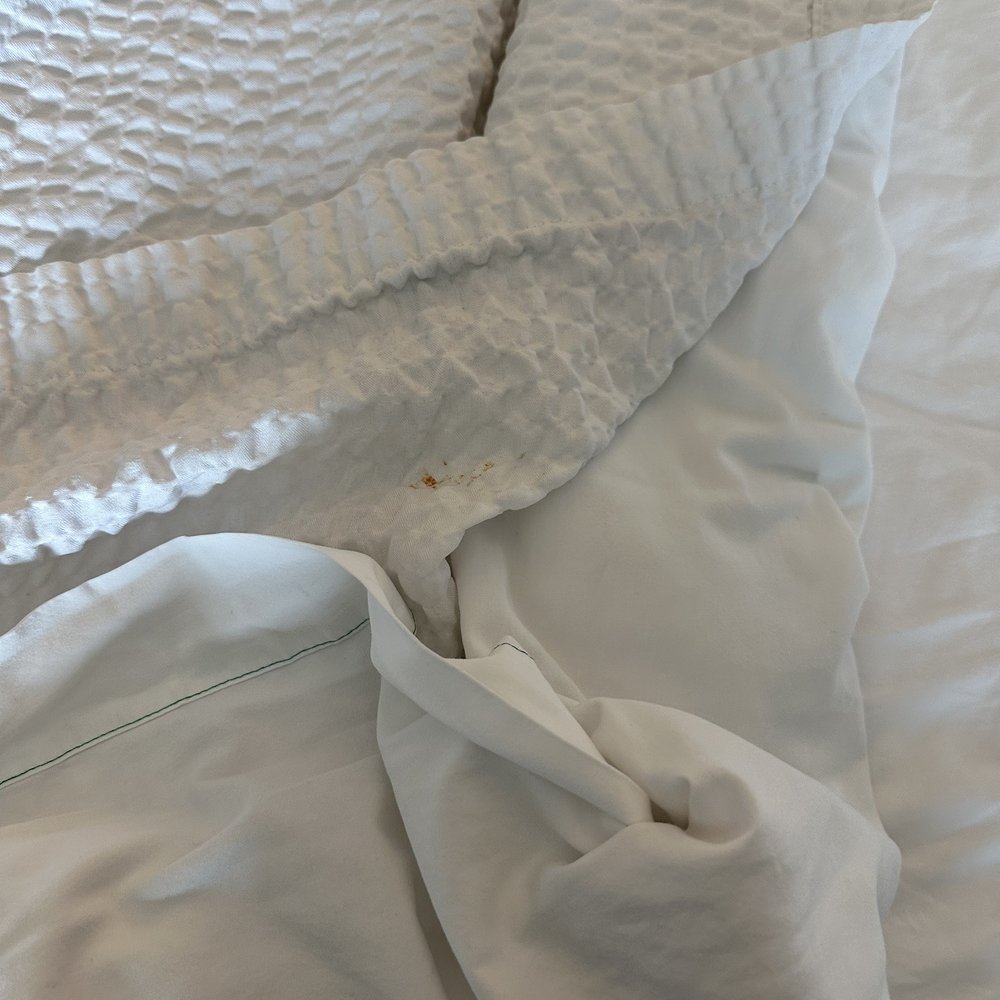 Courtyard by Marriott Charlotte Gastonia - Crust on my bed sheets upon check in - Hotels Near Me - Gastonia, North Carolina
