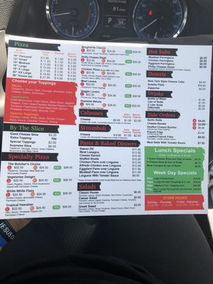 Menu photo 5 JoJo's Ny Style Pizza Hollywood, FL Menu photo 5 JoJo's Ny Style Pizza Hollywood, FL