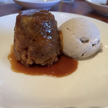 Passionfish - Maple-Banana Bread Pudding $9 - Seafood Near Me - Pacific Grove, California