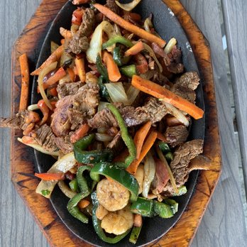 La Casona Grill & Cafe - Beef and shrimp w bacon and veggies and poblano peppers - Mexican Near Me - Lake Jackson, Texas La Casona Grill & Cafe - Beef and shrimp w bacon and veggies and poblano peppers - Mexican Near Me - Lake Jackson, Texas