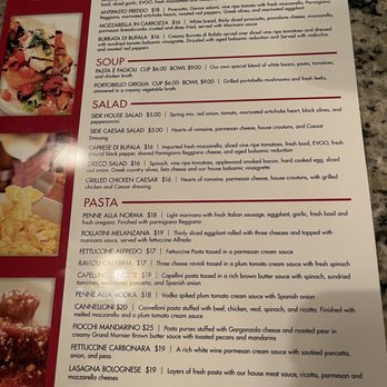 Mesa de Notte - Menu - Italian Near Me - Ocala, Florida Mesa de Notte - Menu - Italian Near Me - Ocala, Florida