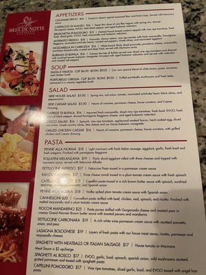 Menu photo 6 Mesa de Notte Ocala, FL Menu photo 6 Mesa de Notte Ocala, FL