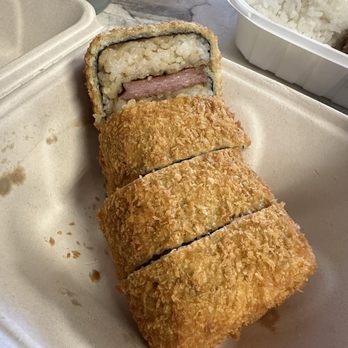 Da Kitchen Maui - Fried Spam Musubi - Hawaiian Near Me - Kihei, Hawaii Da Kitchen Maui - Fried Spam Musubi - Hawaiian Near Me - Kihei, Hawaii