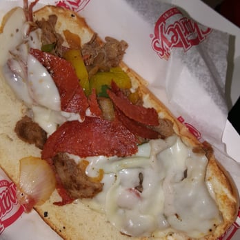 Charleys Cheesesteaks - Pepperoni Steak Sandwich - Sandwiches Near Me - St. Louis, Missouri Charleys Cheesesteaks - Pepperoni Steak Sandwich - Sandwiches Near Me - St. Louis, Missouri