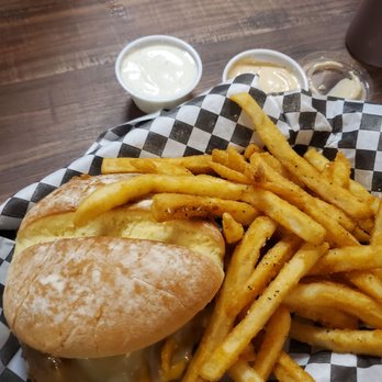 Big Daddy's BBQ - Big sirracha sandwich and fries - Barbeque Near Me - Meridian, Idaho Big Daddy's BBQ - Big sirracha sandwich and fries - Barbeque Near Me - Meridian, Idaho
