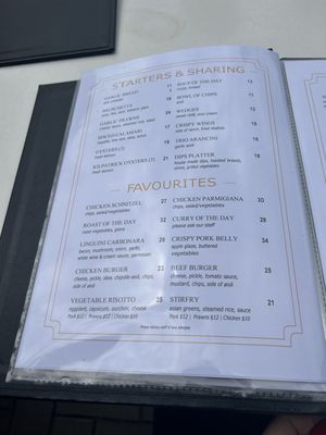Menu photo 1 Edward's Waterfront Cafe/Restaurant Portland, VIC