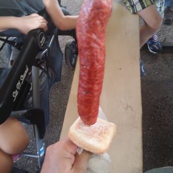 Comal County Fair Assn - Sausage and roll on a stick. - Festivals Near Me - New Braunfels, Texas