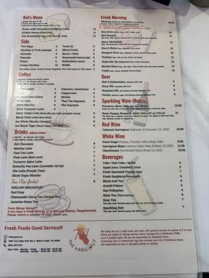 Menu photo 2 The Hangout Walnut Creek, CA