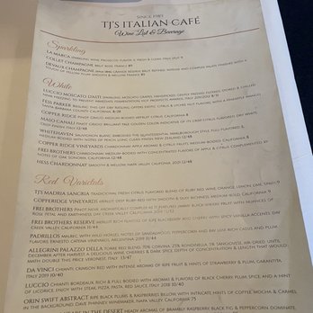 TJ's Italian Cafe - Menu - Italian Near Me - Indian Rocks Beach, Florida