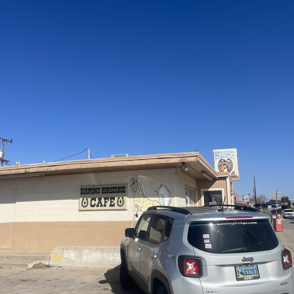 Diamond Horseshoe Restaurant - Outside - Cafes Near Me - Cheyenne, Wyoming