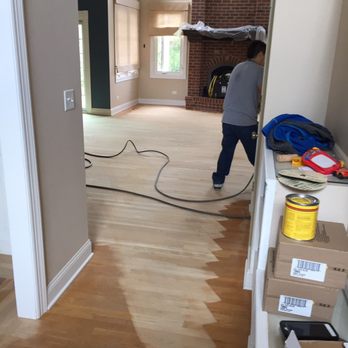Vintage Flooring Company - Sanding White Oak of original natural color. - Flooring Near Me Vintage Flooring Company - Sanding White Oak of original natural color. - Flooring Near Me