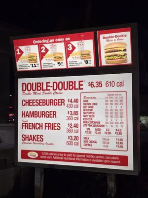 Menu photo 3 In-N-Out Burger San Diego, CA Menu photo 3 In-N-Out Burger San Diego, CA
