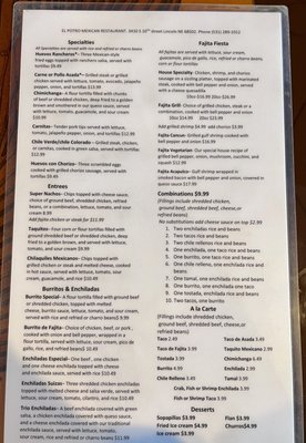 Menu photo 5 El Potro Lincoln, NE