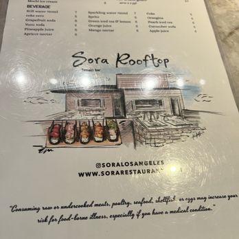 Sora - Sushi Bars Near Me - Los Angeles, California