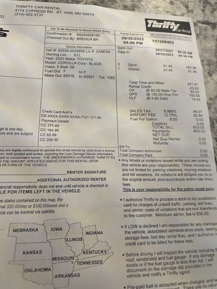 THRIFTY RENT A CAR 15 Photos & 147 Reviews 4174 Cypress Rd, SAINT