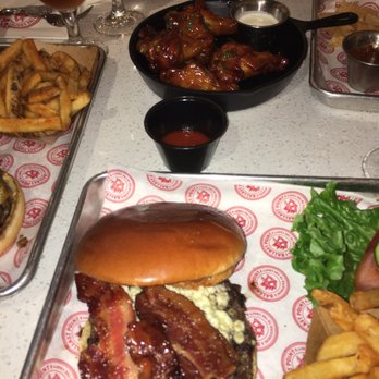 Ballast Point - BP wings ( appetizer ) , Smokey Blue Burger - Brewpubs Near Me - Anaheim, California