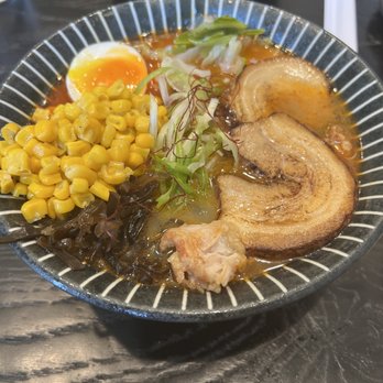 Boru Ramen - Red Rouge Tonkotsu with added corn - Ramen Near Me - Baton Rouge, Louisiana