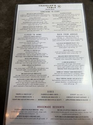 Menu photo 2 Traveler's Table Houston, TX Menu photo 2 Traveler's Table Houston, TX