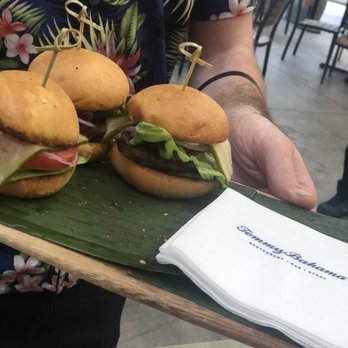 Tommy Bahama - Burger sliders - Seafood Near Me - Plano, Texas Tommy Bahama - Burger sliders - Seafood Near Me - Plano, Texas