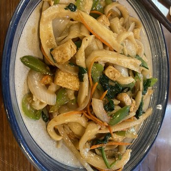Noodle St - Tofu stir-fried noodles (knife cut) - Noodles Near Me - Pasadena, California