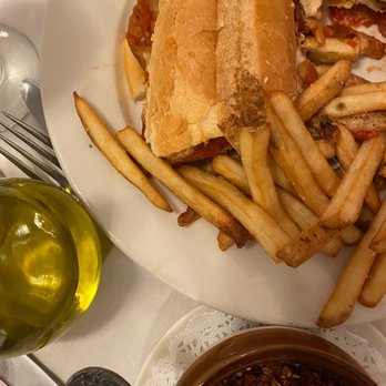La Fiamma - Chicken Parmigiana sandwich - Italian Near Me - Harrison, New Jersey