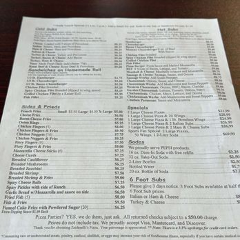 Zeiderelli's Pizza & Subs - Menu - Pizza Near Me - Marysville, Pennsylvania Zeiderelli's Pizza & Subs - Menu - Pizza Near Me - Marysville, Pennsylvania
