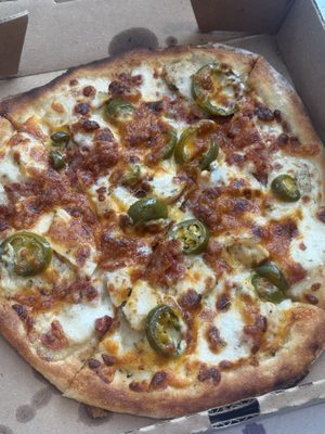 Blues Fired Pizza by null