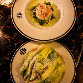 Born & Raised - Crab salad and Caesar salad - Steakhouses Near Me - San Diego, California Born & Raised - Crab salad and Caesar salad - Steakhouses Near Me - San Diego, California
