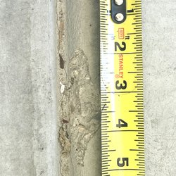 Lennar Las Vegas Division Office - garage floor damage length