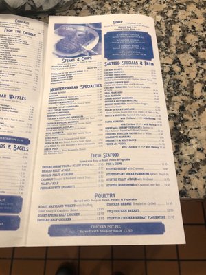 Menu photo 2 Squire's Diner New York, NY