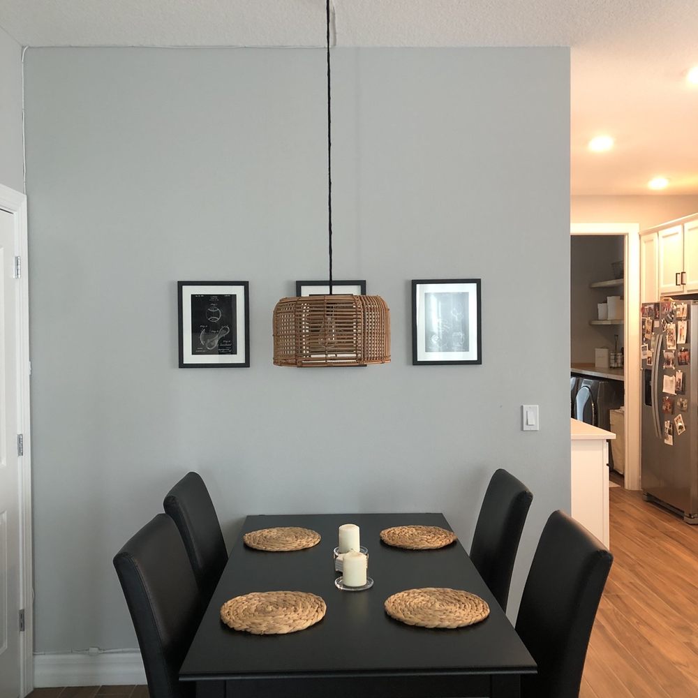 Devinion Haus - After: dining table lighting solution - Interior Design Near Me - Tarrytown, New York Devinion Haus - After: dining table lighting solution - Interior Design Near Me - Tarrytown, New York