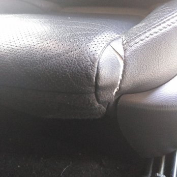 Waipahu Upholstery - torn vinyl portion of the driver leather trimmed seat, '17 Mazda 3, 1.18.21 - Furniture Reupholstery Near Me - Waipahu, Hawaii Waipahu Upholstery - torn vinyl portion of the driver leather trimmed seat, '17 Mazda 3, 1.18.21 - Furniture Reupholstery Near Me - Waipahu, Hawaii