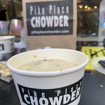 Pike Place Chowder - Medium chowder - Seafood Near Me - Seattle, Washington