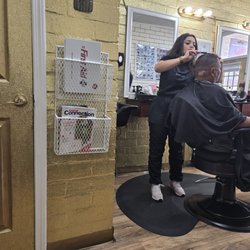 Faby's Barber Shop - Faby herself