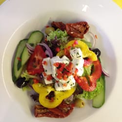 The Delicious Cafe Sandwich Bar - Traditional greek salad