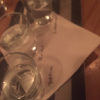 Shalom Japan - Shots of yuzu flight - Japanese Near Me - Brooklyn, New York Shalom Japan - Shots of yuzu flight - Japanese Near Me - Brooklyn, New York