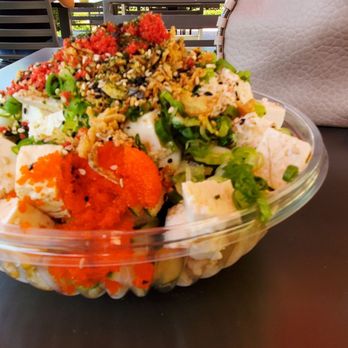 Poke Dot - Best veggie bowl out there! No other poke place can compare... - Seafood Near Me - Irvine, California Poke Dot - Best veggie bowl out there! No other poke place can compare... - Seafood Near Me - Irvine, California