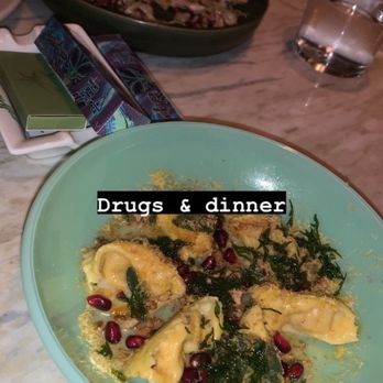 Irie - Crispy Brussels,  lamb loin and a side of cannabis infused joints. - New American Near Me - West Hollywood, California