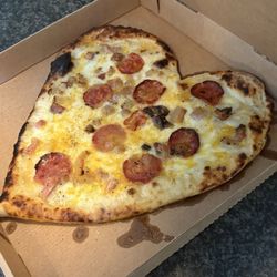 Pizza carbonara