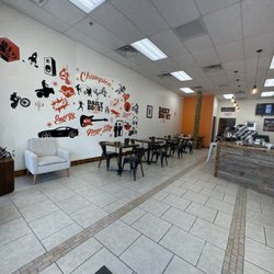 Enough spots to relax. Enjoy a protein waffle or crepe