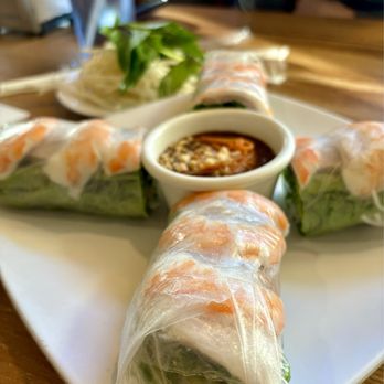 Pho Ivy - Spring Roll A6. Shrimp & Pork Veggies Spring Rolls. These were massive! - Vietnamese Near Me - Elk Grove, California Pho Ivy - Spring Roll A6. Shrimp & Pork Veggies Spring Rolls. These were massive! - Vietnamese Near Me - Elk Grove, California