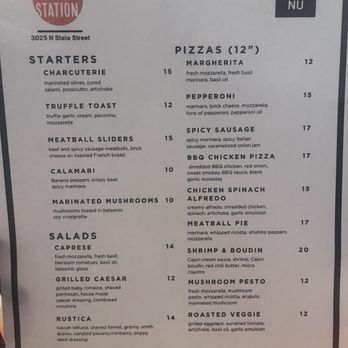 The Station - Pizza menu - Pizza Near Me - Jackson, Mississippi