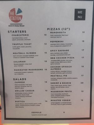 Menu photo 5 The Station Jackson, MS